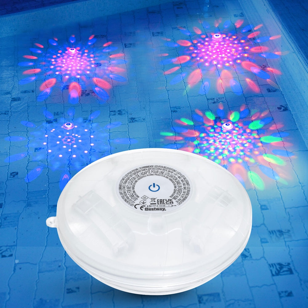 FloatBright LED Pool Light 7-Mode Multicolour Waterproof