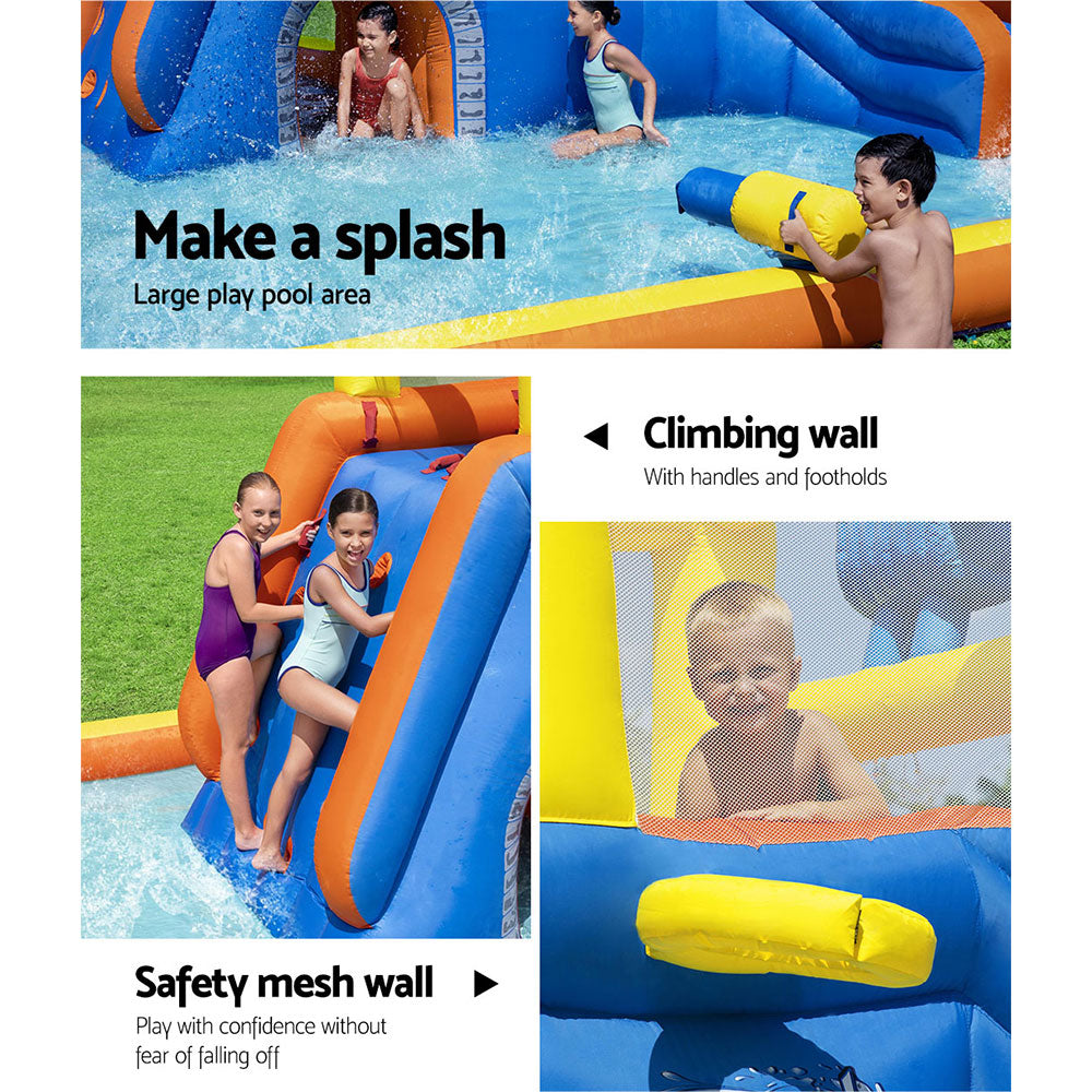 H2OGO! Super Speedway Inflatable Water Park 551cm Kids Slide Pool
