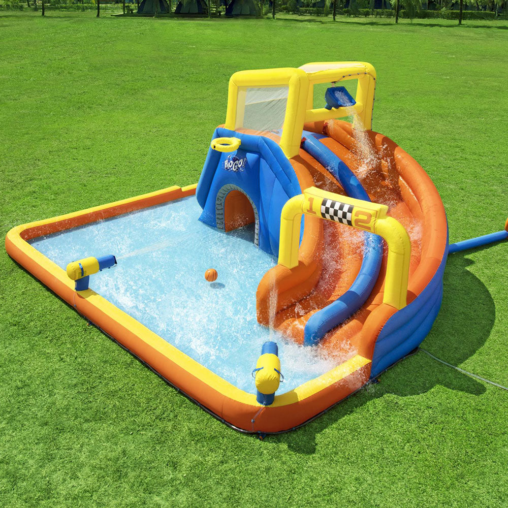 H2OGO! Super Speedway Inflatable Water Park 551cm Kids Slide Pool