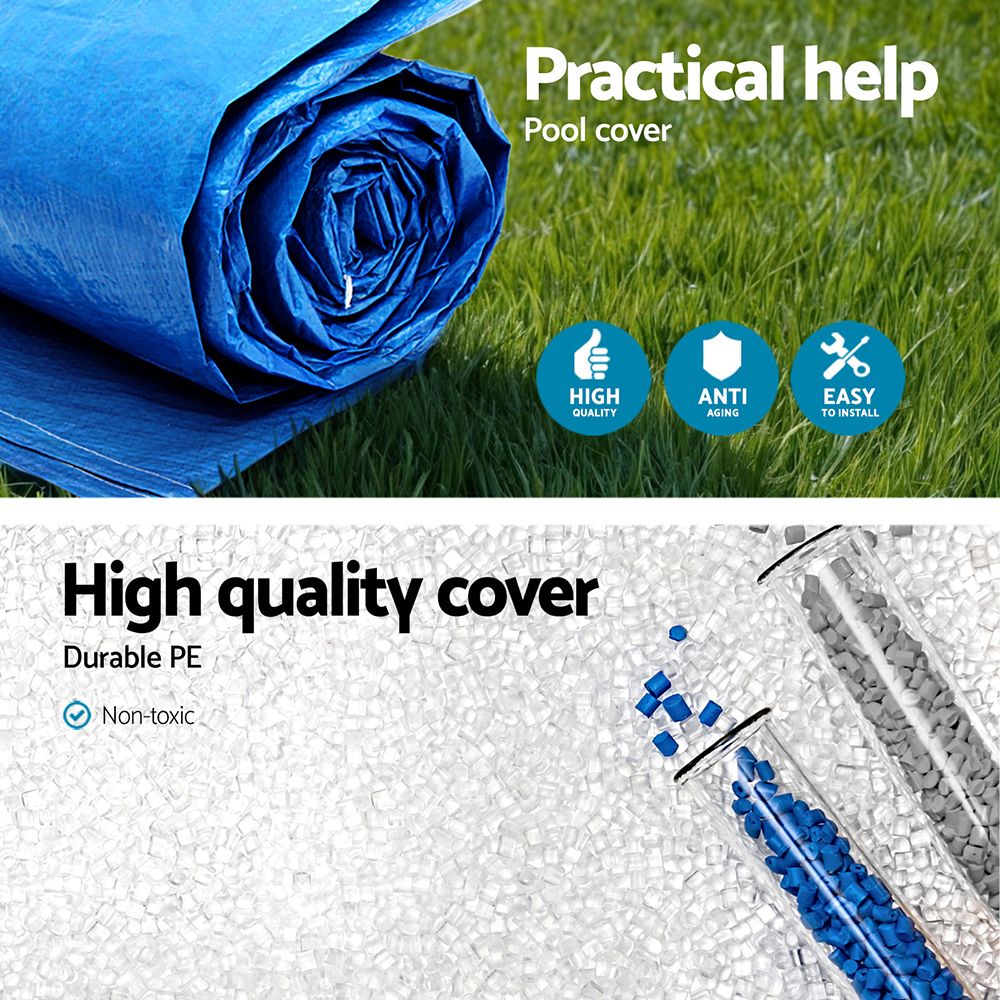 Bestway Rectangle Pool Cover 264x174cm for 259x170cm Pools