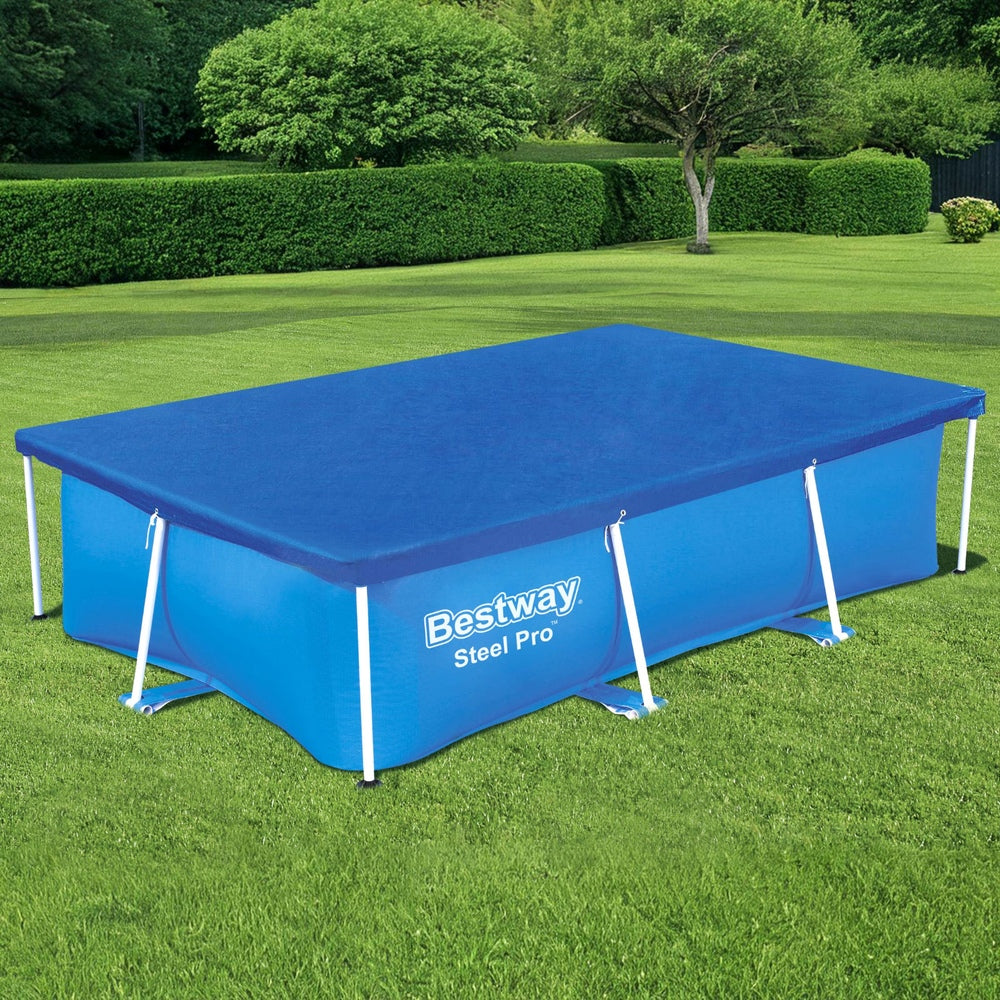 Bestway 264x174cm Rectangle Pool Cover PE UV-Resistant