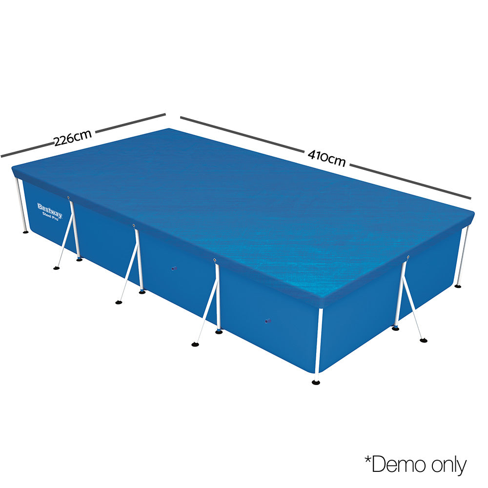 Bestway 4x2.11m Pool Cover PE Blanket for Above Ground Swimming Pool