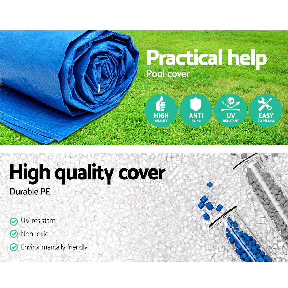 Bestway 4x2.11m Pool Cover PE Blanket for Above Ground Swimming Pool