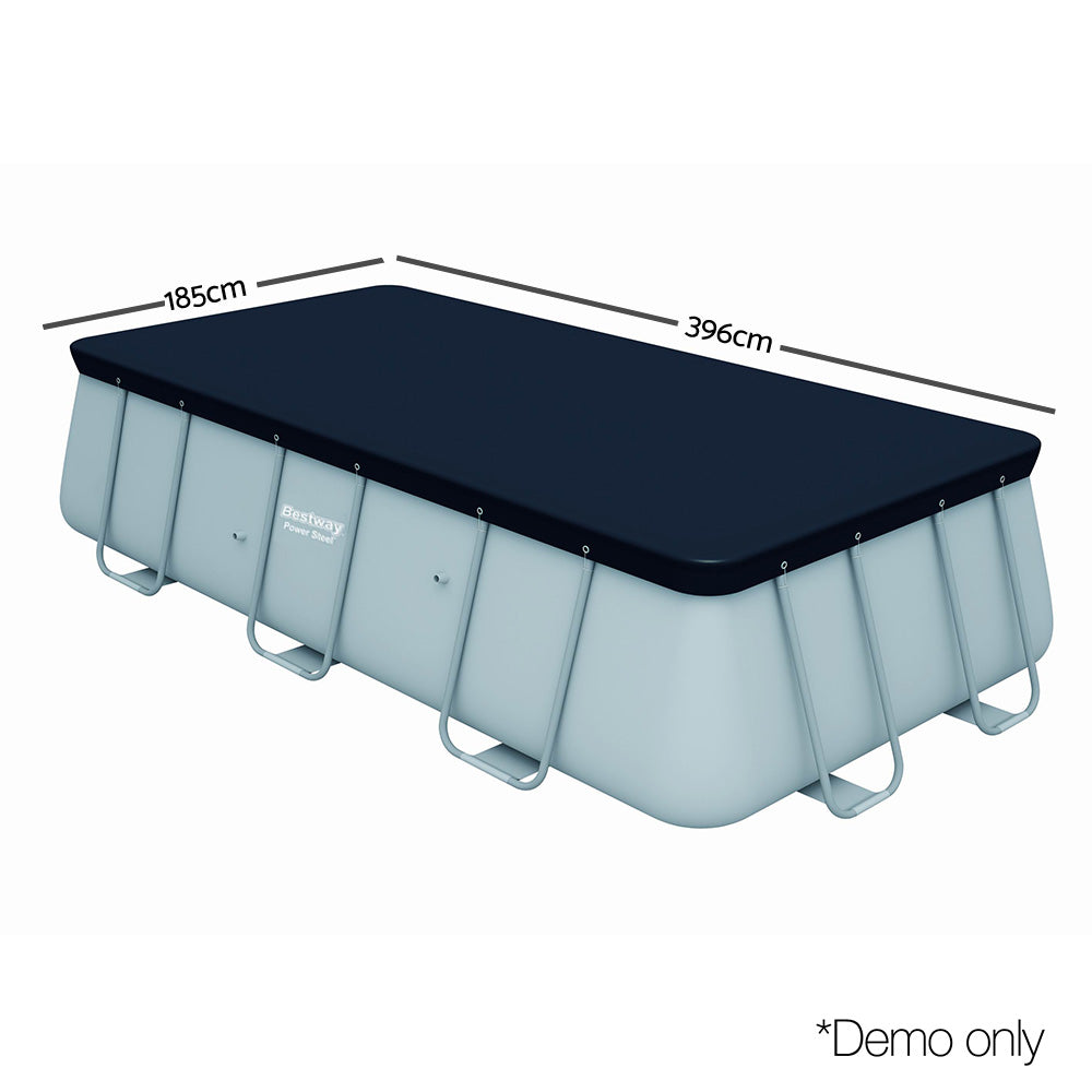 Bestway 3.96m x 1.85m Above Ground Pool Cover PVC Blanket