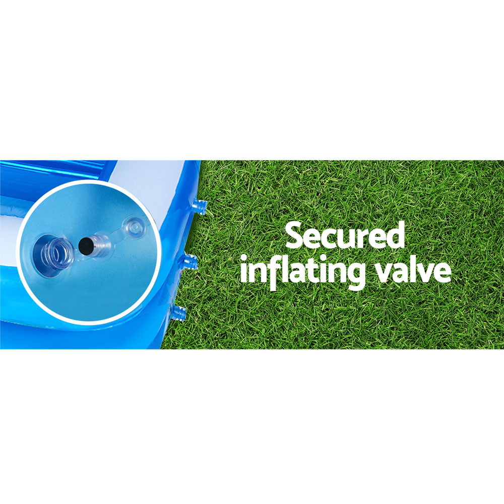 Bestway 305x183cm Kids Inflatable Above-Ground Pool 1161L