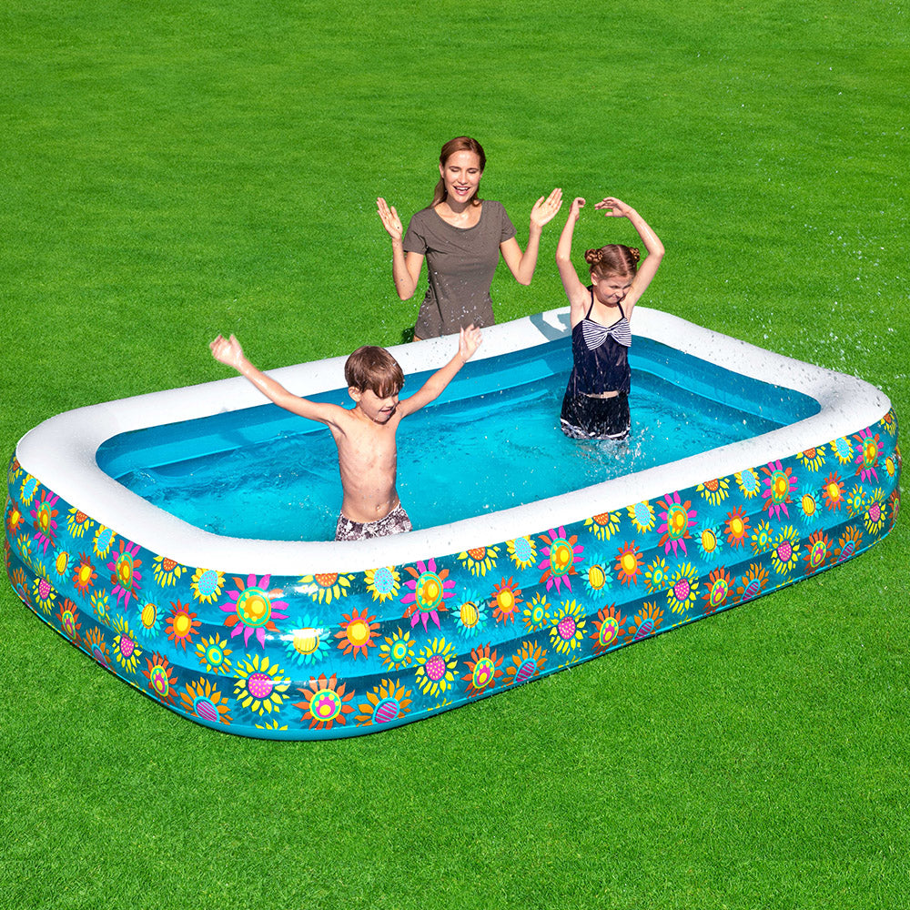 Bestway 305x183cm Kids Inflatable Above-Ground Pool 1161L