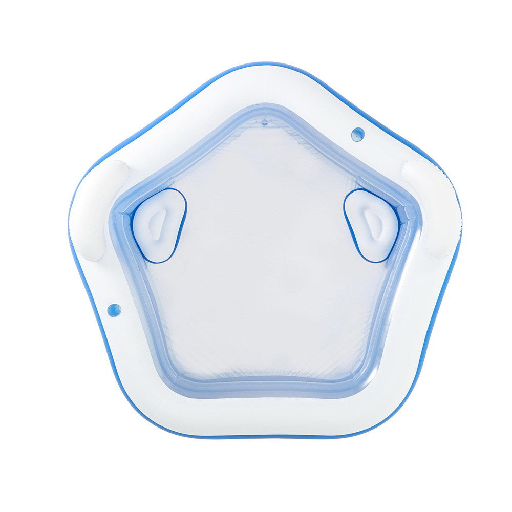 Bestway Kids Inflatable Pool 213x206cm Above Ground with Seats & Cup Holders