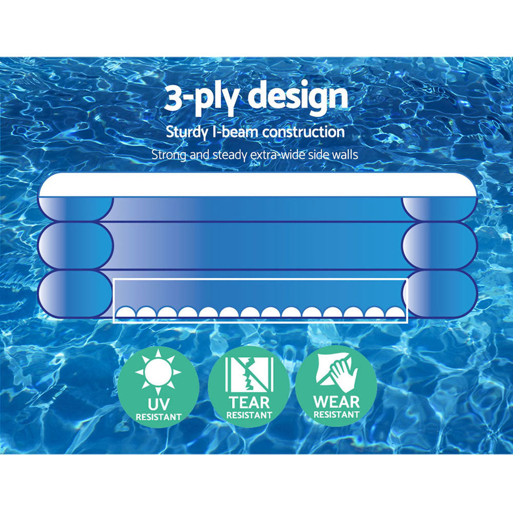 Bestway 305x183cm Kids Inflatable Above Ground Pool 1161L