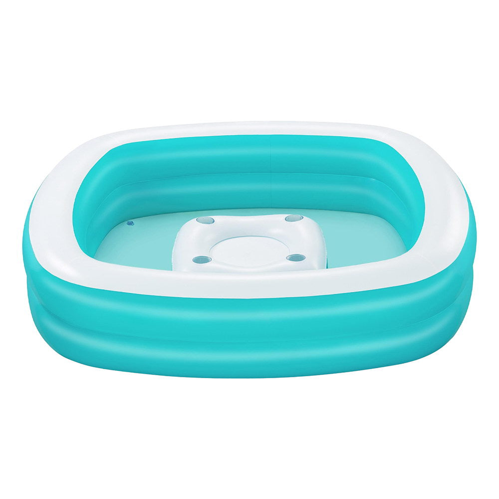 Bestway Kids Inflatable Pool 218cm Family Size with Cup Holders