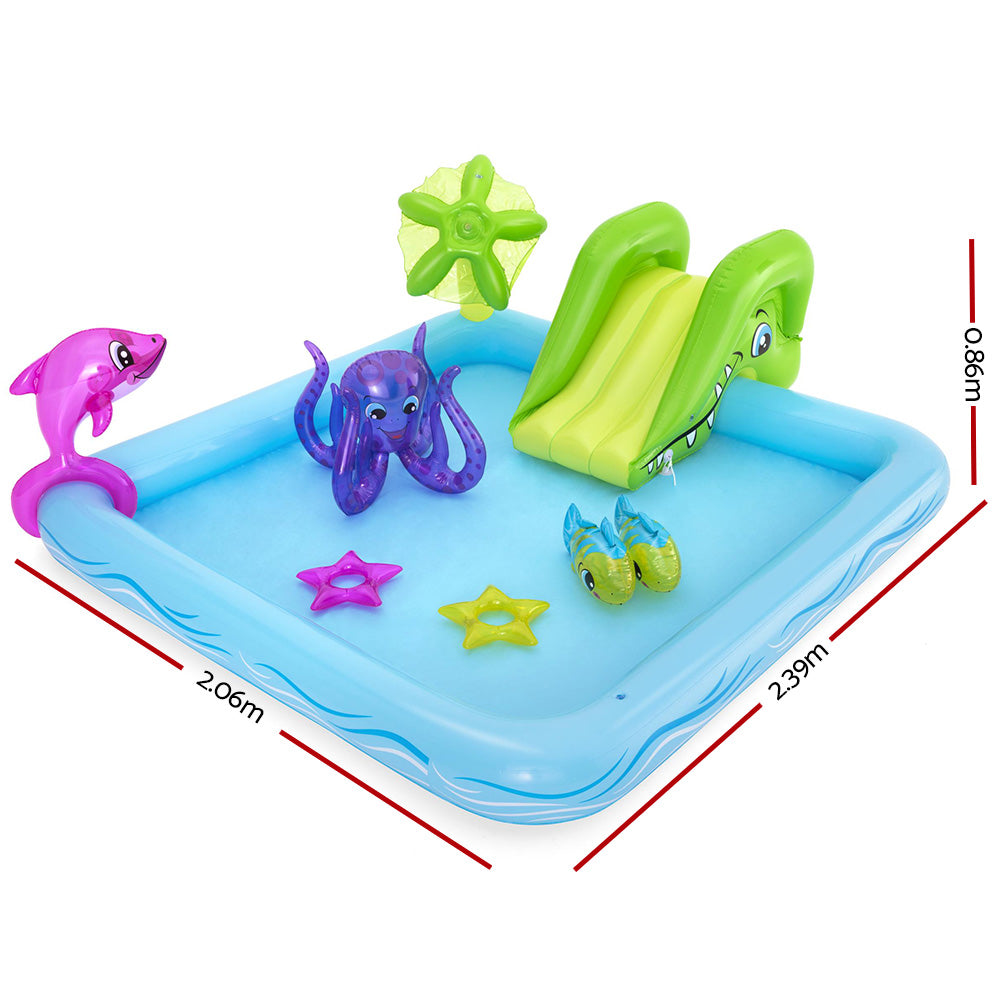 Fantastic Aquarium Kids Inflatable Play Pool 239x206x86cm 308L