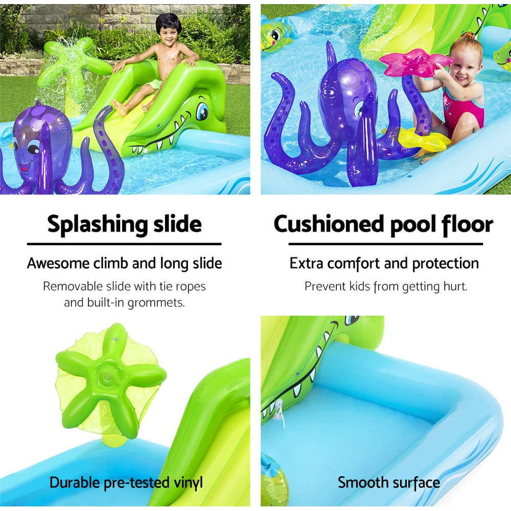 Fantastic Aquarium Kids Inflatable Play Pool 239x206x86cm 308L