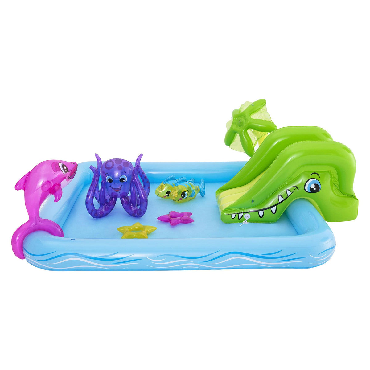 Bestway Kids Play Pool 239x206x86cm Inflatable Above Ground 308L