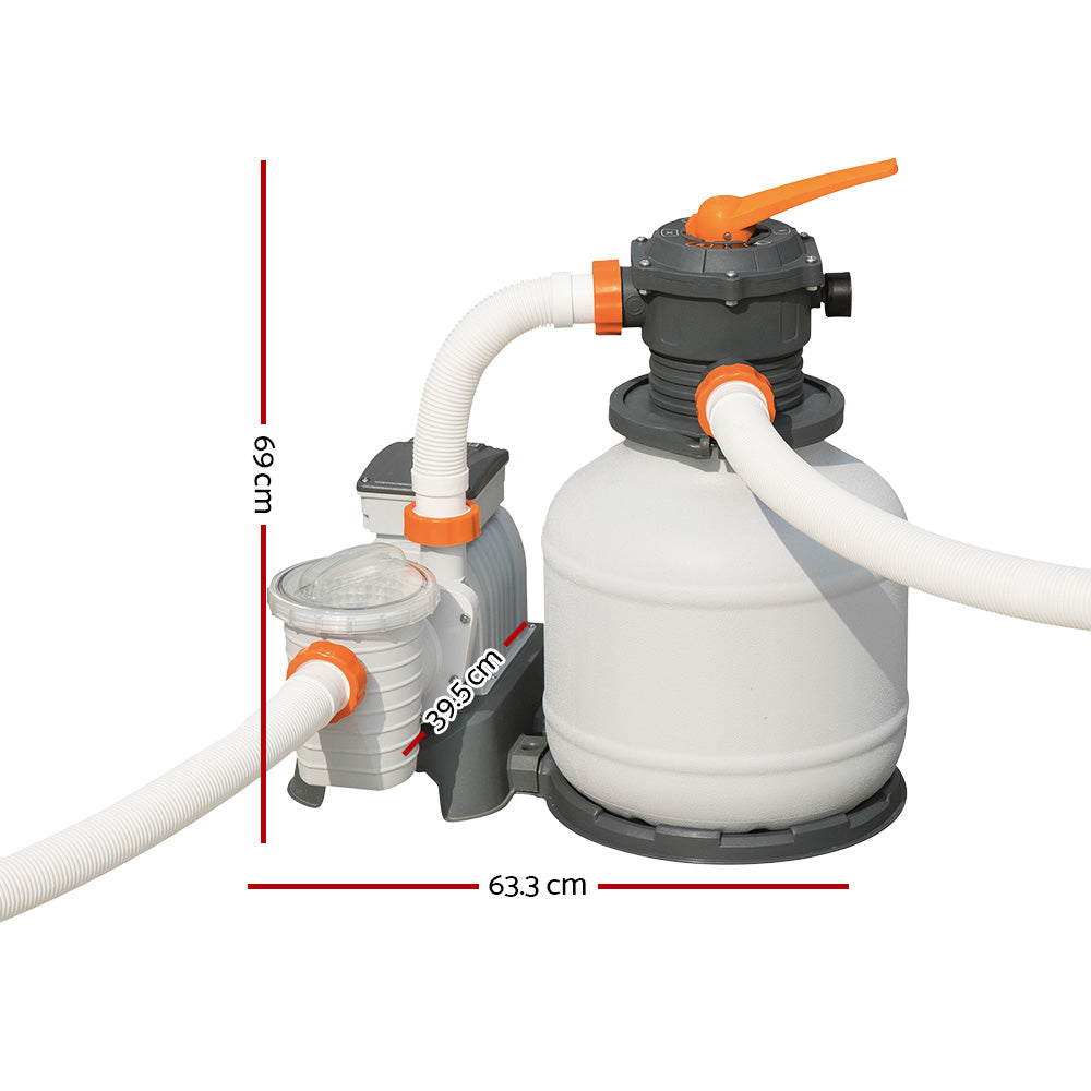 FlowClear 2200GPH Sand Filter Pool Pump