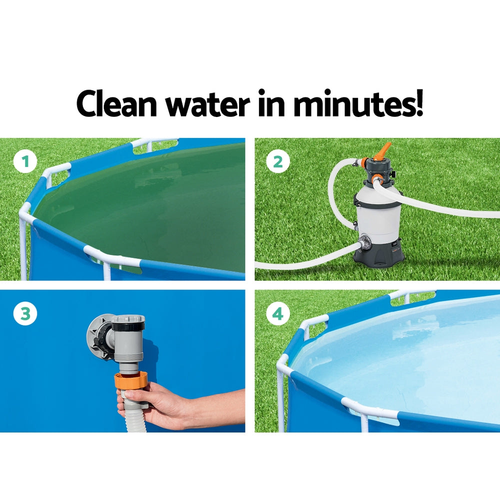Flowclear 800GPH Sand Filter Pump for Pools