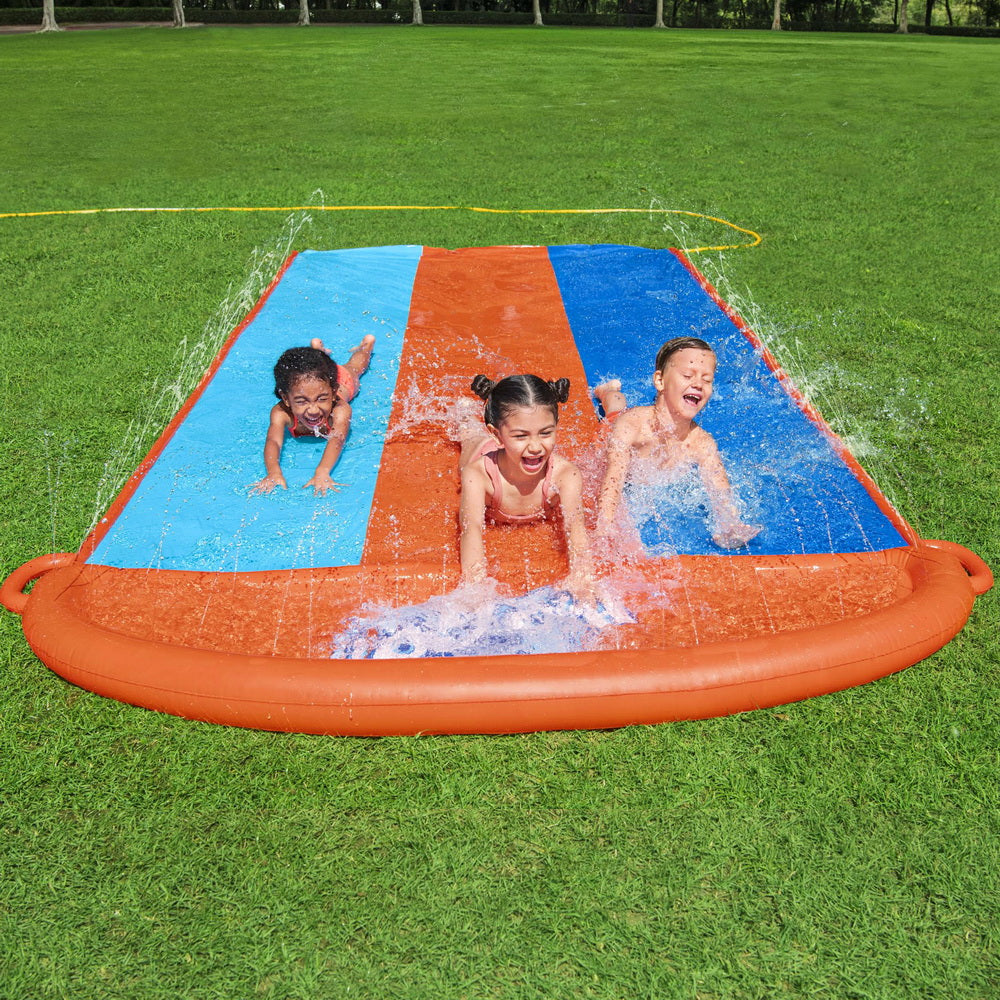Bestway 4.88m Triple Water Slide Kids Inflatable