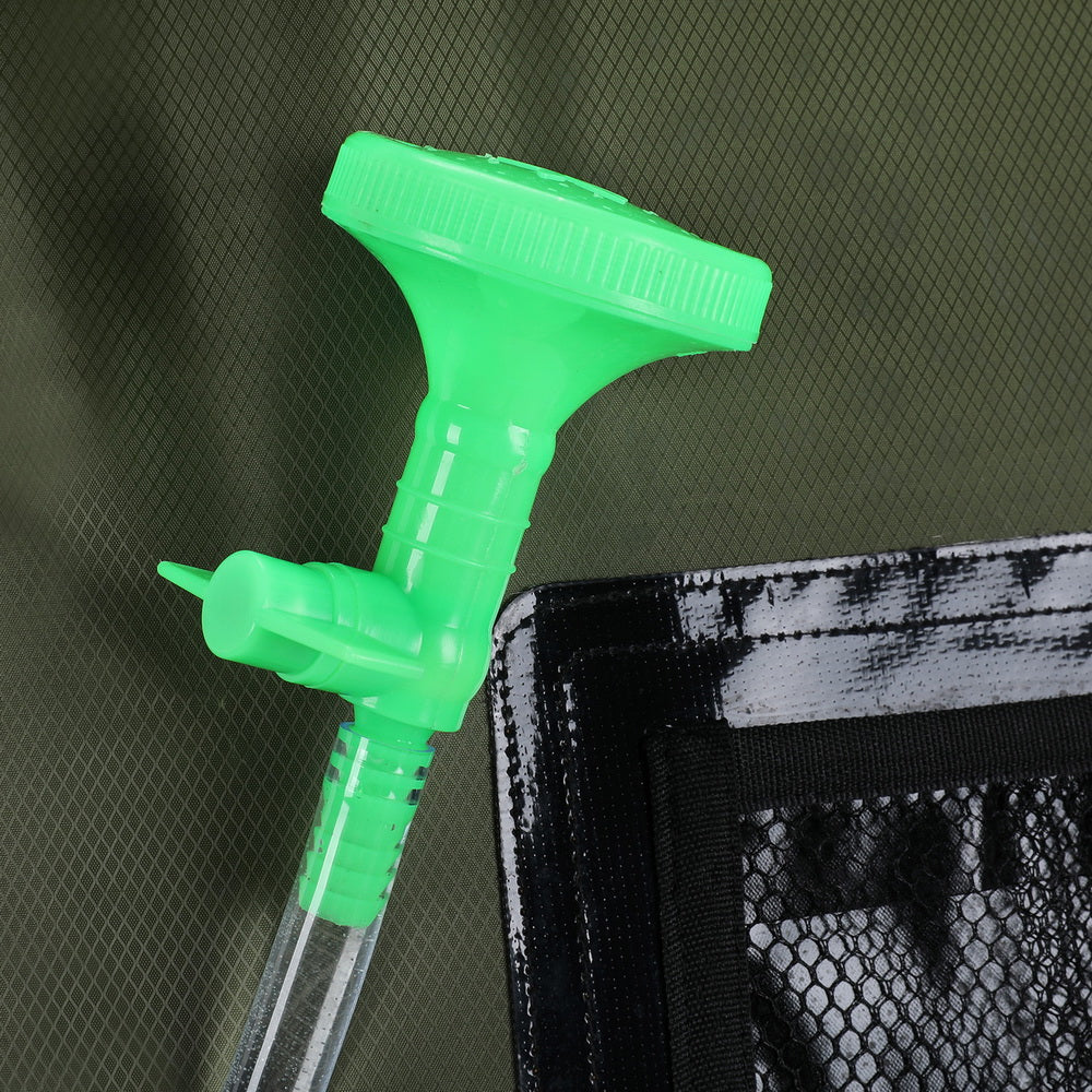 Weisshorn 20L Portable Camping Shower Bag Set Green Black