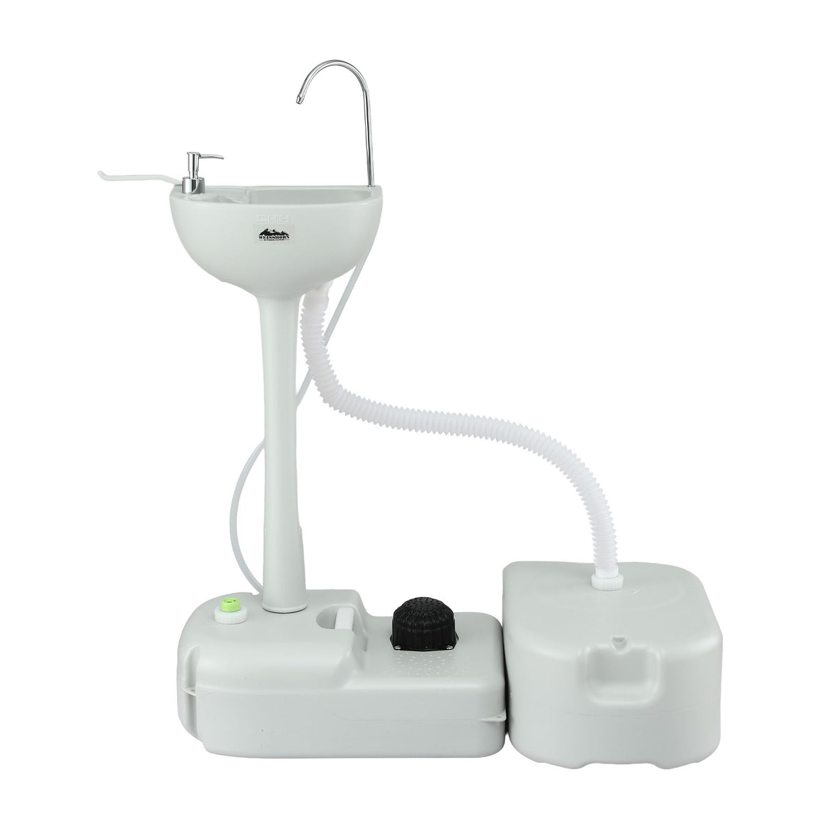 Weisshorn Portable Camping Hand Wash Sink Stand 43L