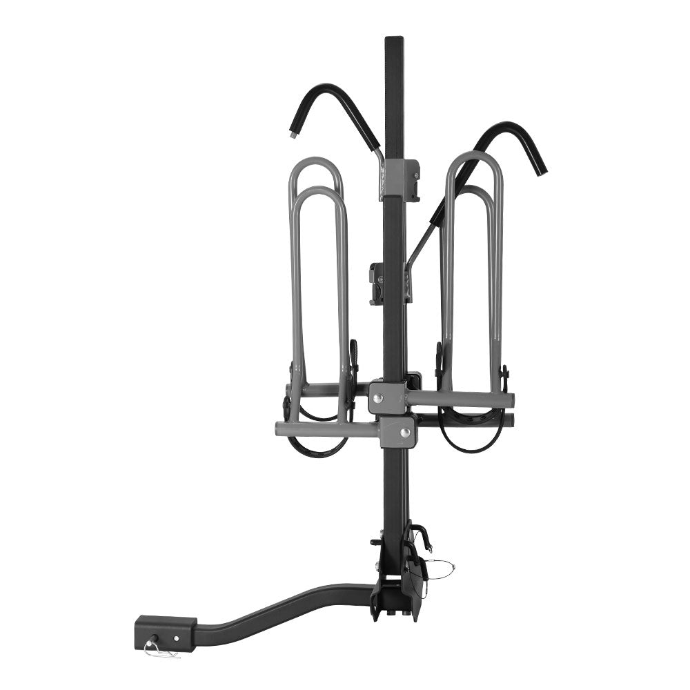 Giantz 2-Bike Carrier Rack Foldable Hitch Mount Black