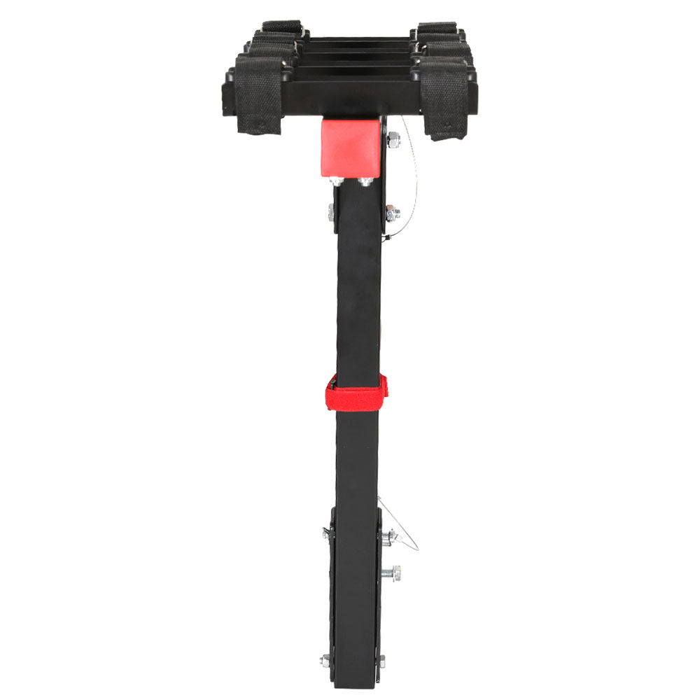 Giantz 4-Bike Carrier Rack Foldable 2" Hitch Mount Black