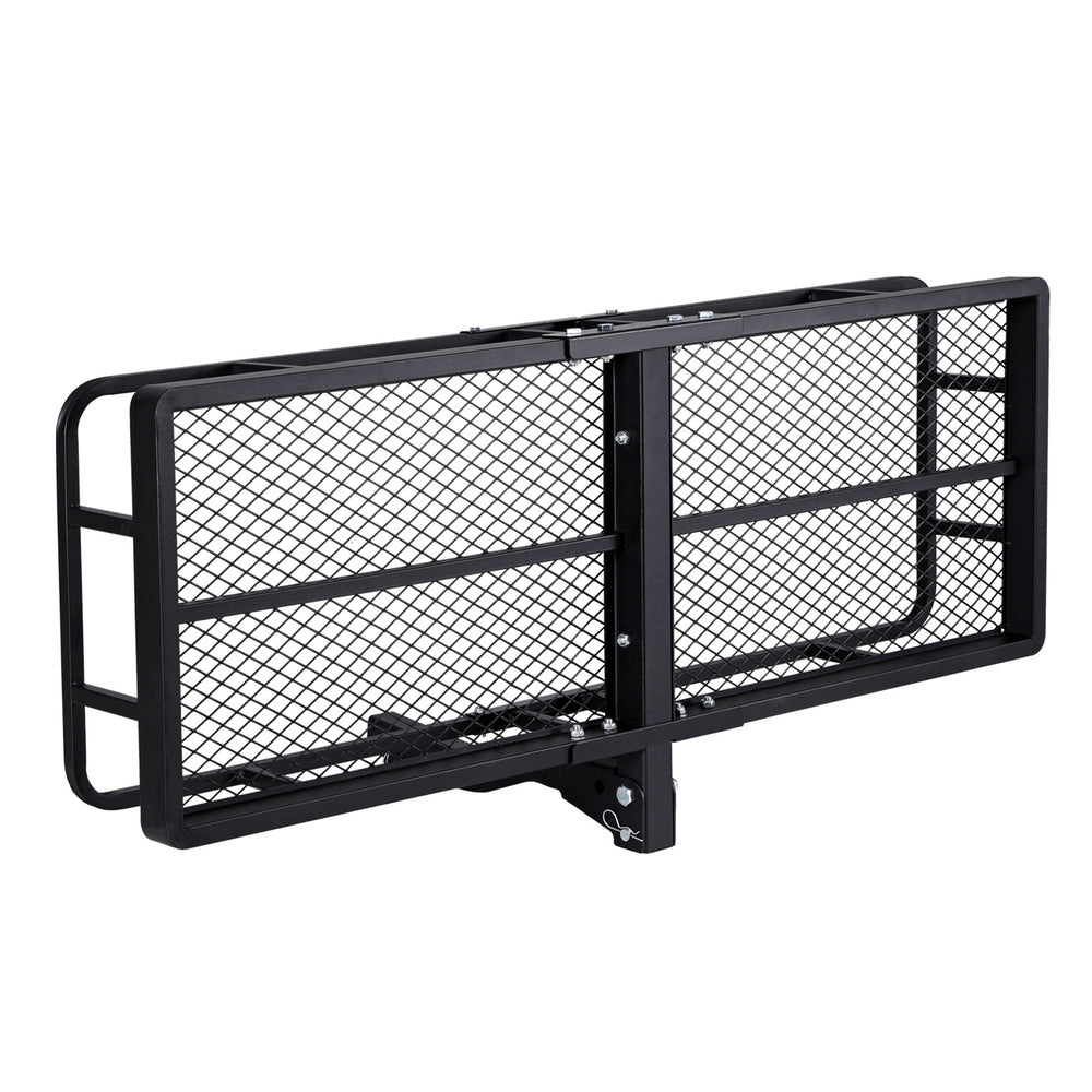 Giantz 152cm Car Roof Rack Foldable Cargo Carrier Black