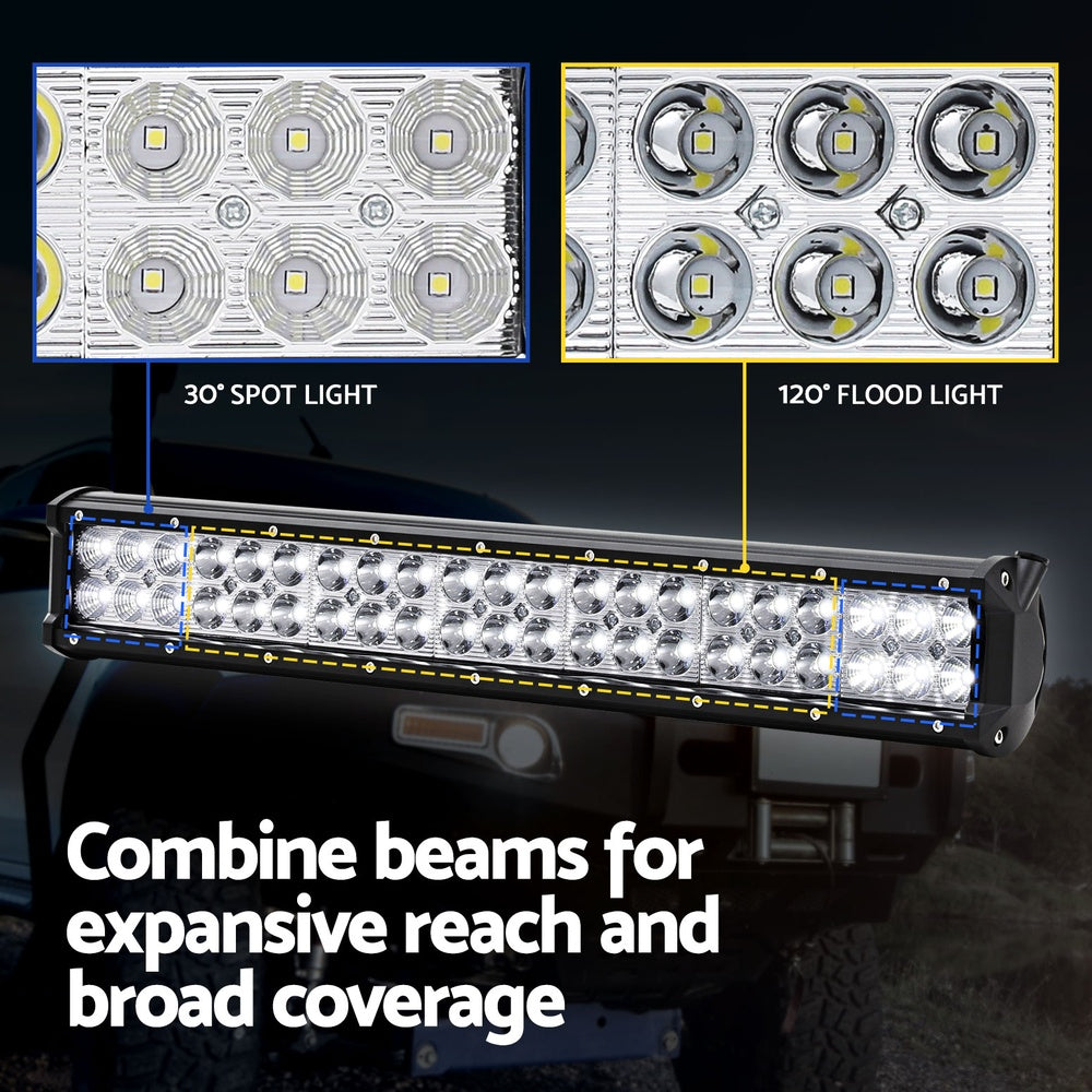 20" LED Light Bar IP67 Waterproof, 50,000-Hour Life - Giantz