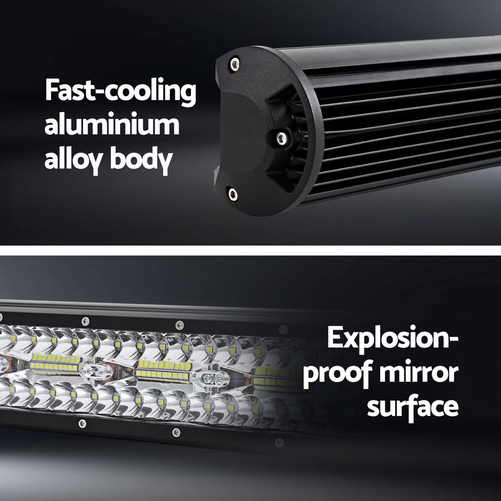 Giantz 28" LED Driving Light Bar Flood Spot Offroad Truck