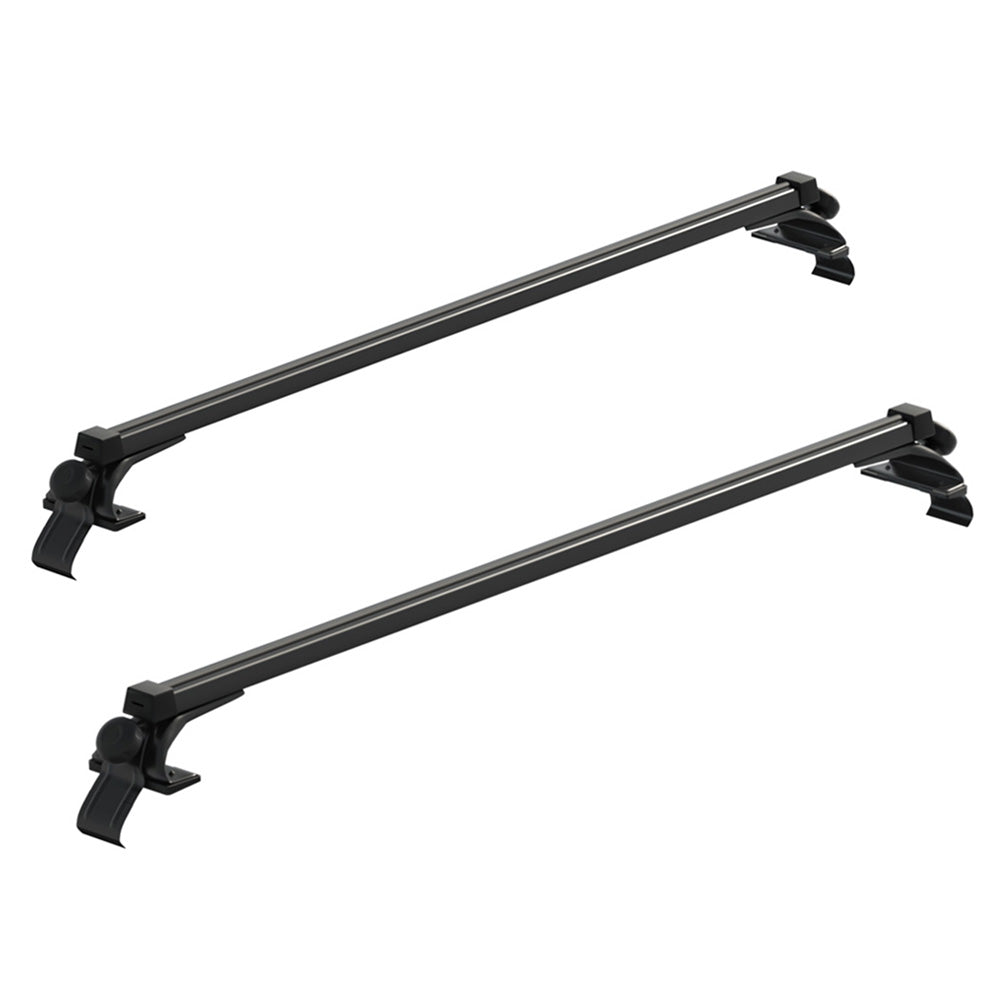 Universal 145cm Aluminium Car Roof Racks Black