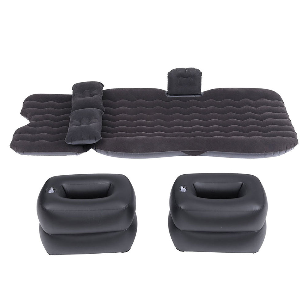 Weisshorn 176x80 Inflatable Car Mattress SUV Camping Bed Charcoal