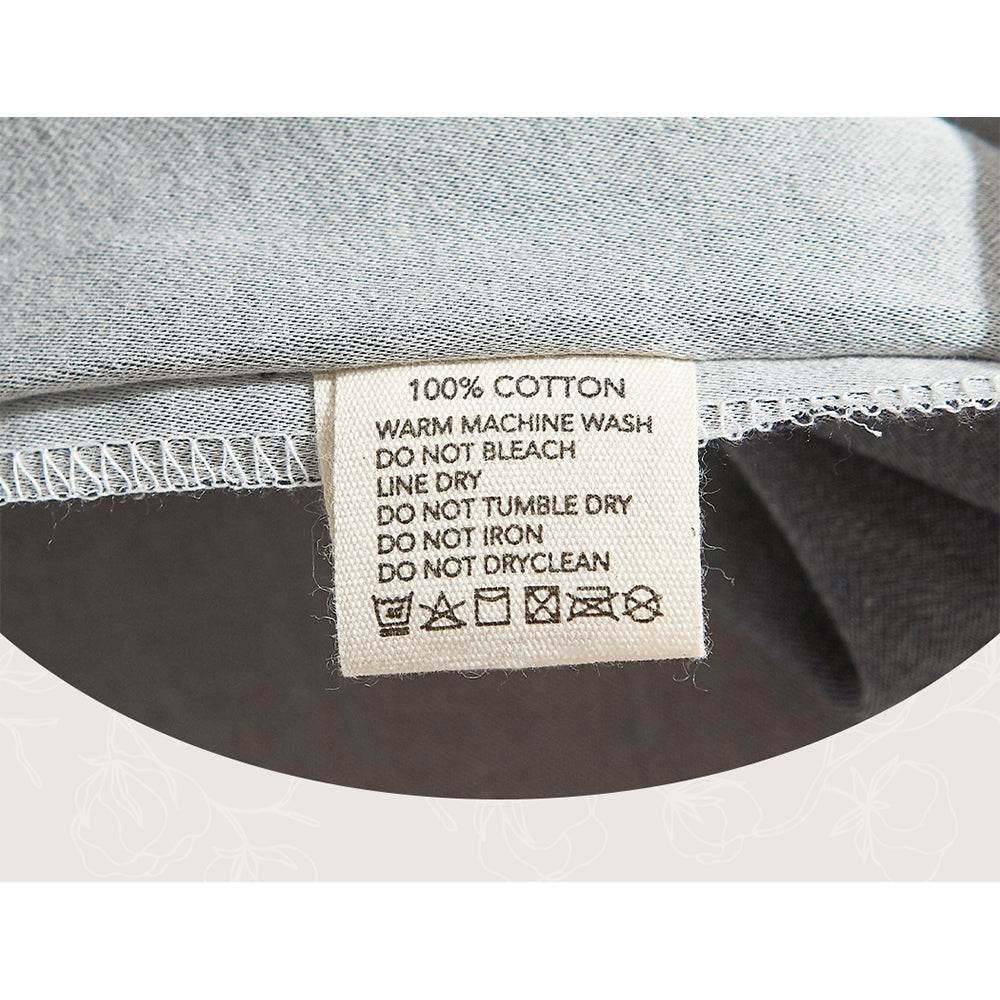 Cosy Club Double Cotton Bed Sheets Set Navy Grey