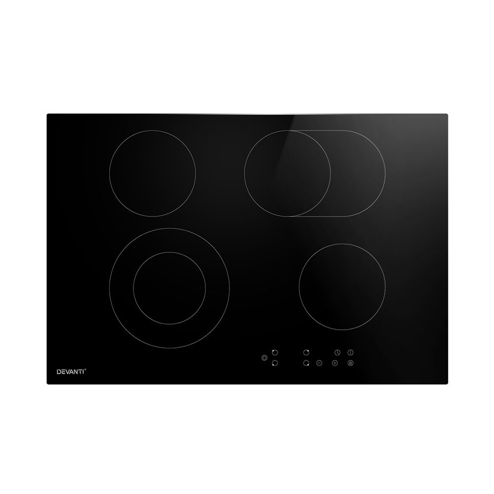 Devanti 77cm Built-in Electric Ceramic Cooktop
