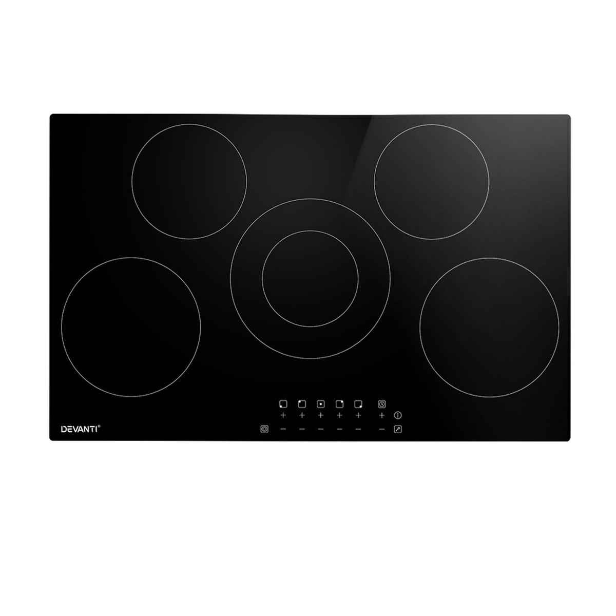 Devanti 90cm Electric Ceramic Cooktop with 8200W Power
