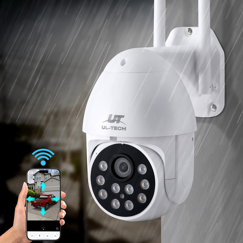 UL-Tech 1080P Wireless IP Camera Security WiFi White