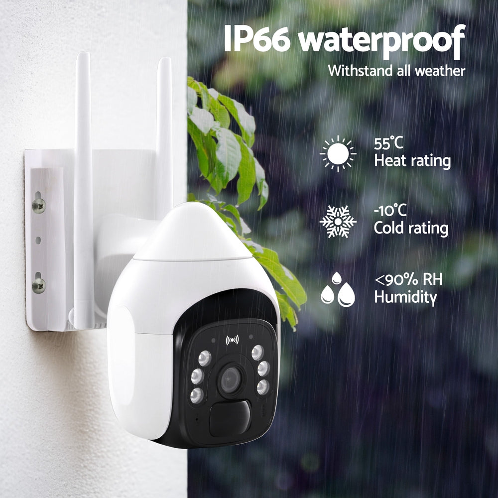UL-Tech 3MP Wireless IP Security Camera White