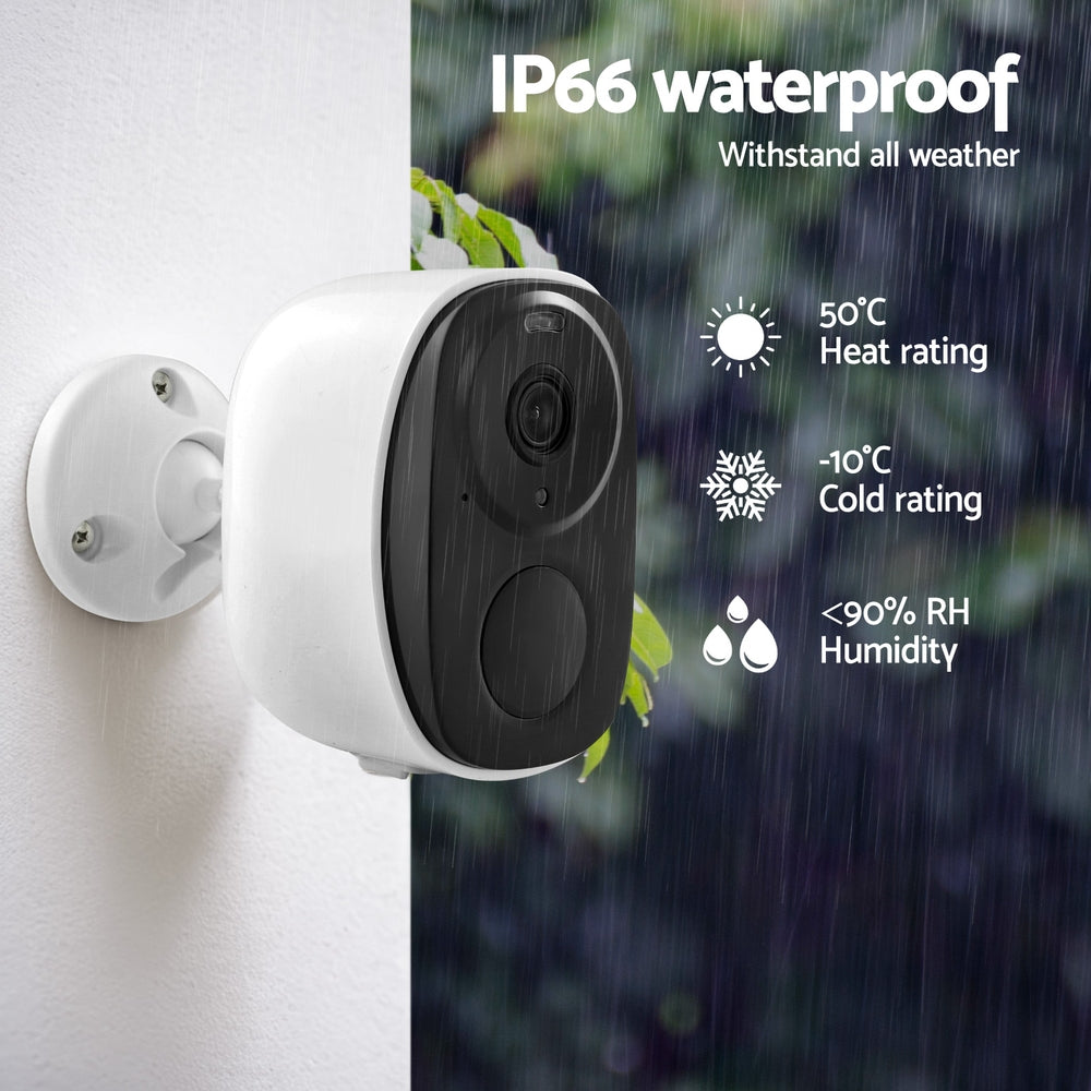 UL-Tech 3MP Wireless IP Security Camera White