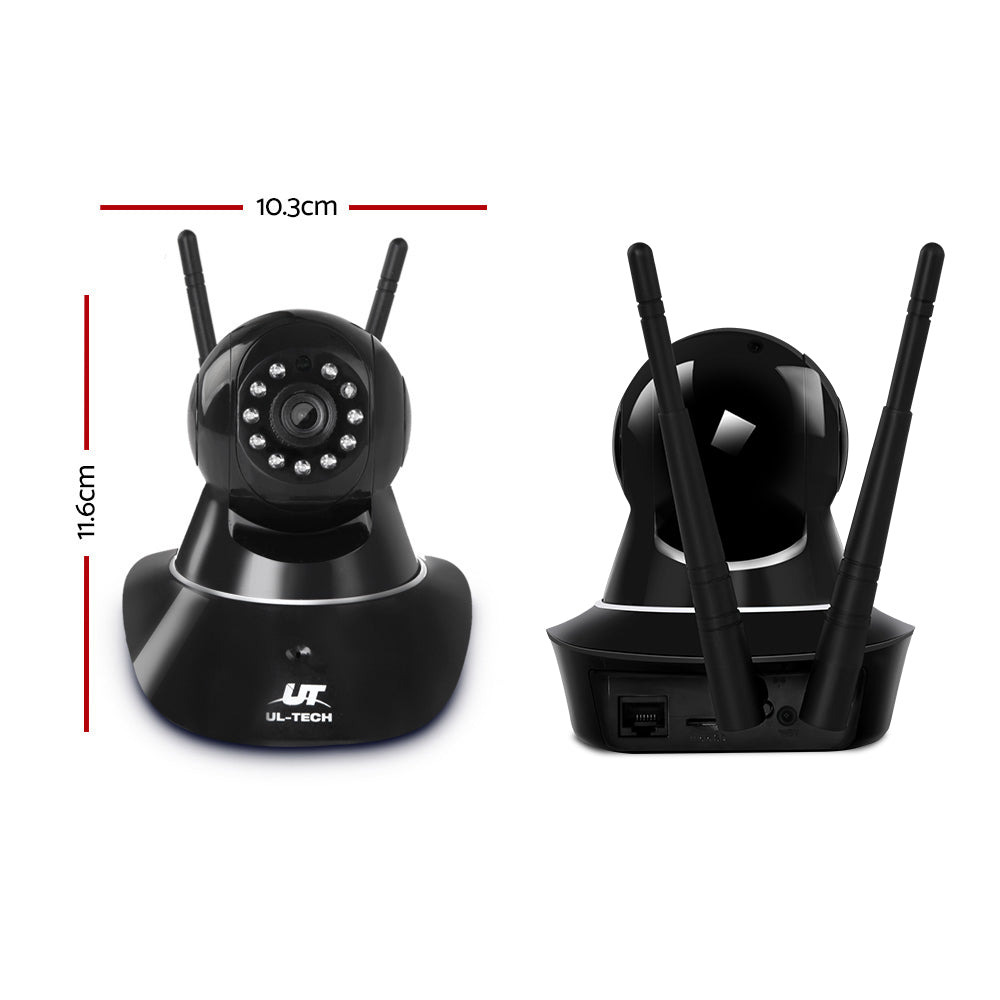 UL-Tech 1080P Wireless IP Security Camera Black