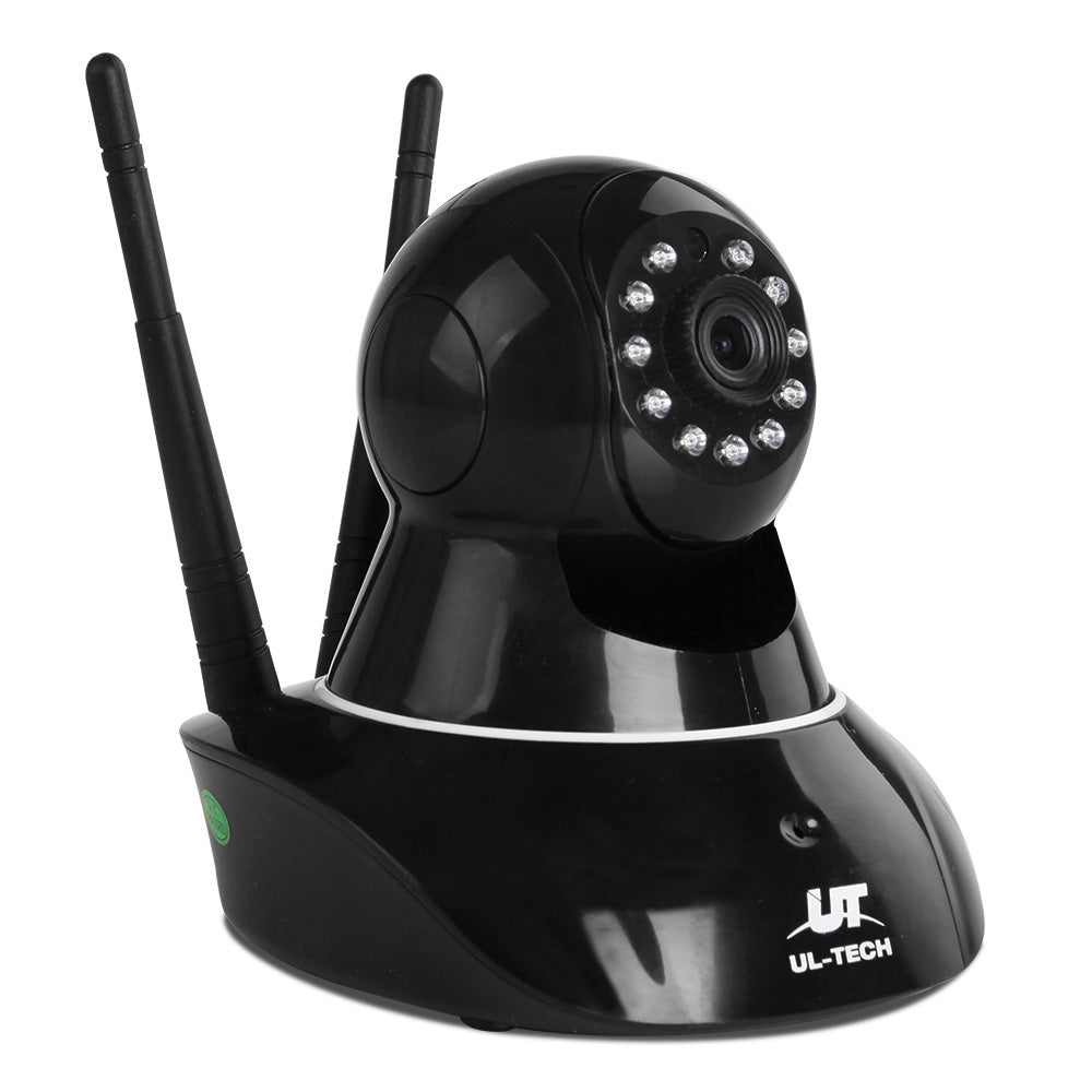 UL-Tech 1080P Wireless IP Security Camera Black