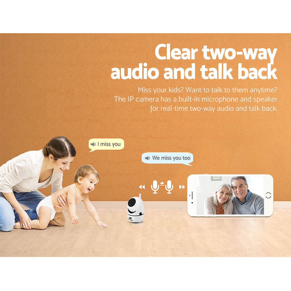 UL-Tech 1080P Wireless IP Camera Home Security White