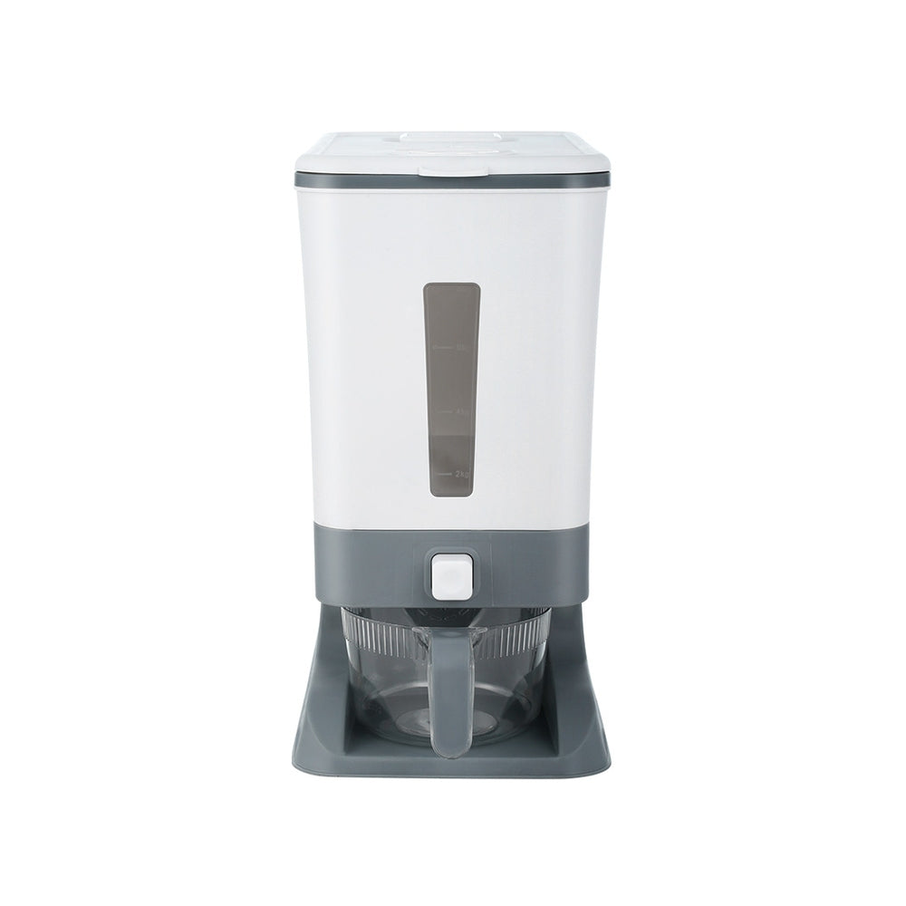 5-Star Chef 12KG Cereal Dispenser White/Grey