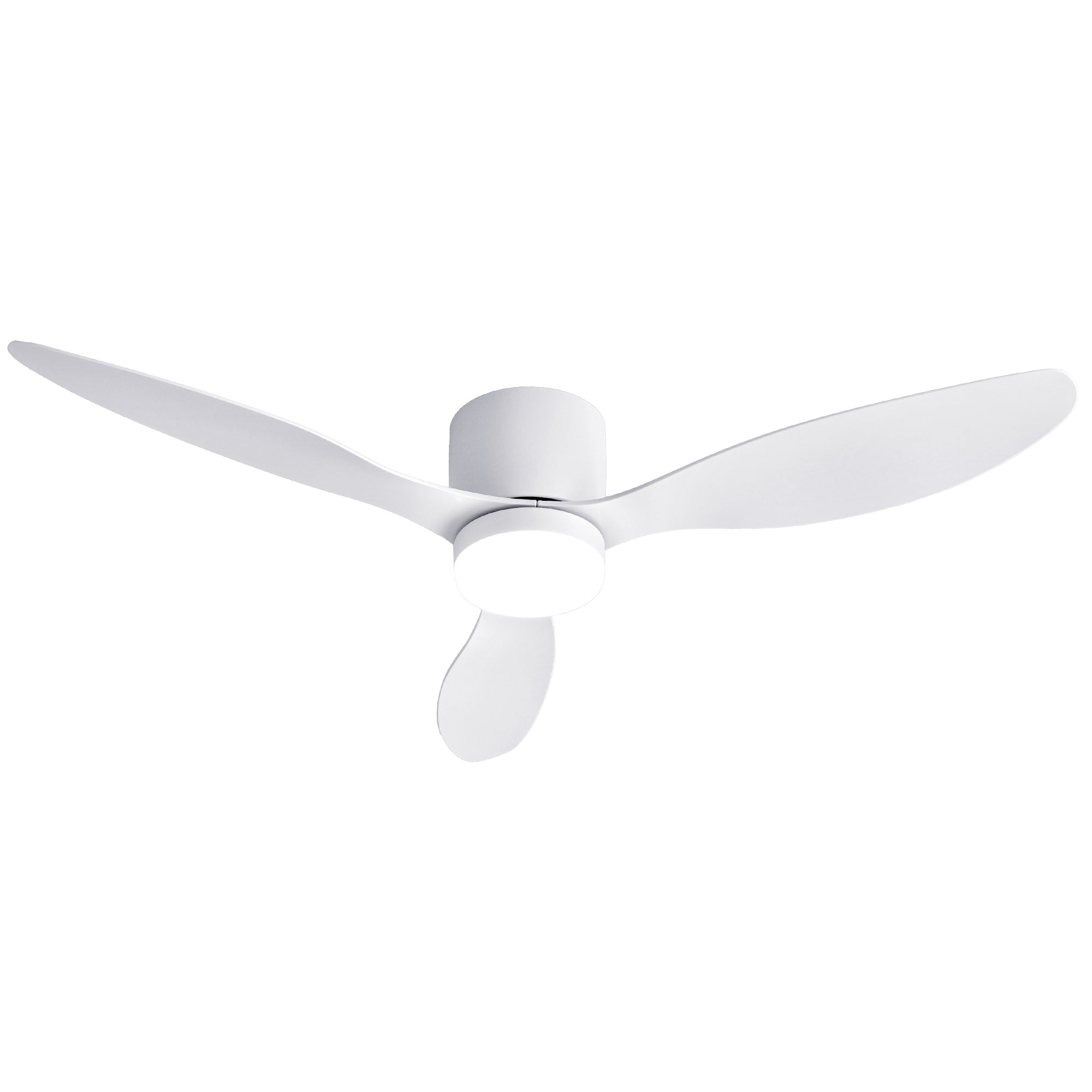 Devanti 52'' Ceiling Fan 3 Blades DC Motor w/Light w/Remote White