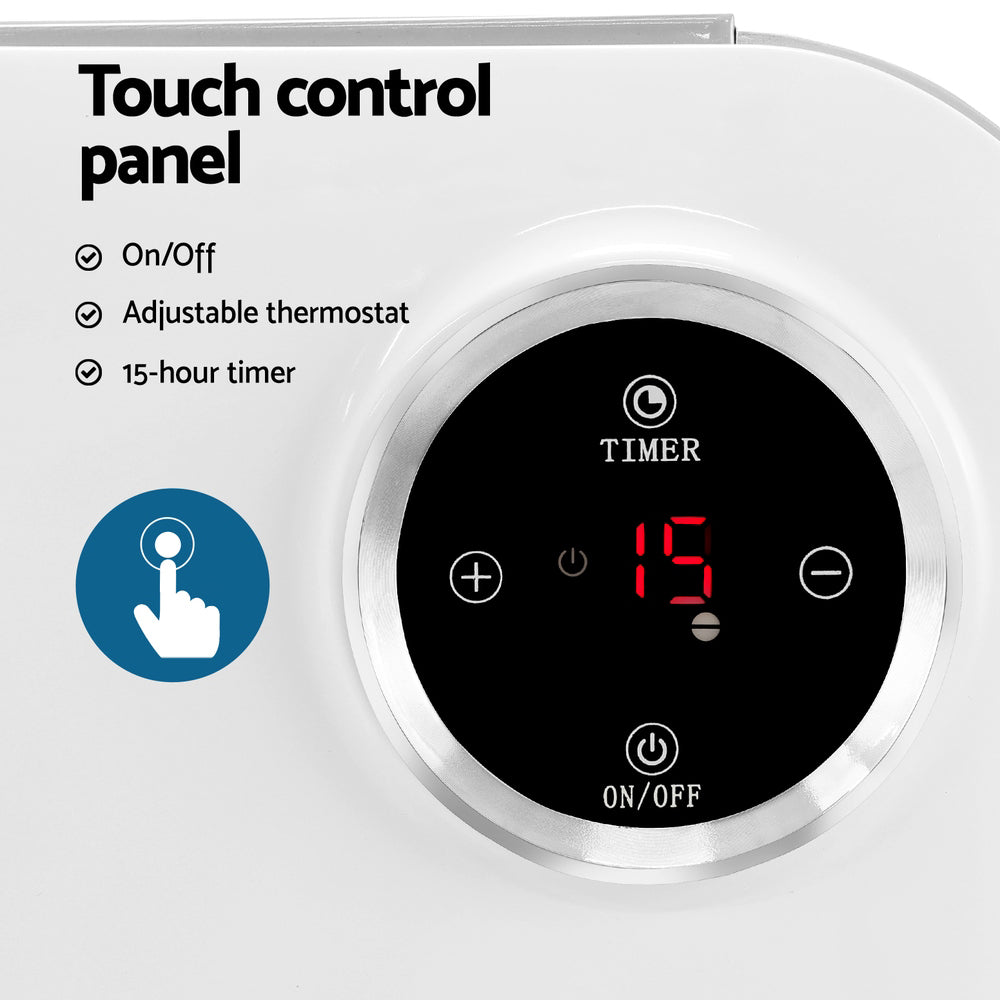 Devanti 2000W Convection Heater Panel White