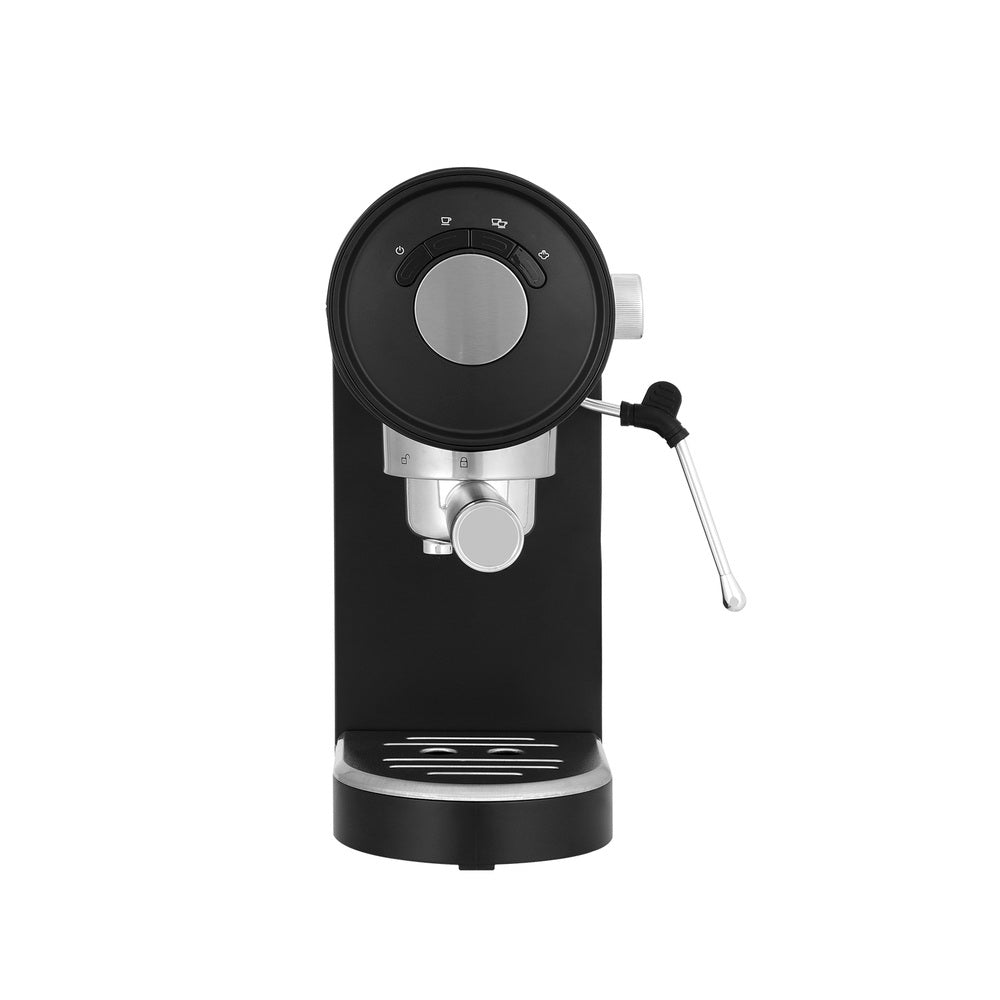 Devanti 20 Bar Espresso Machine Coffee Maker Black