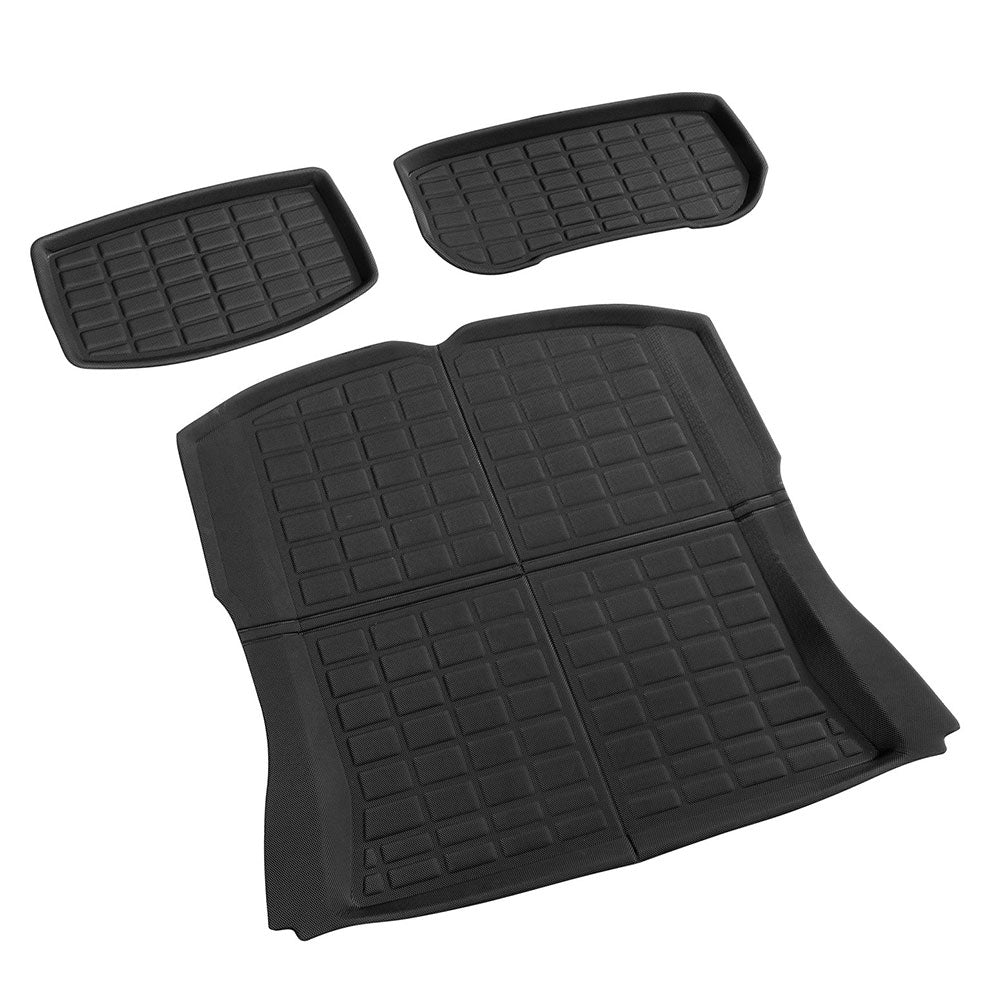 Waterproof Scratch-Resistant Cargo Mats for Tesla 3 2024 - Weisshorn