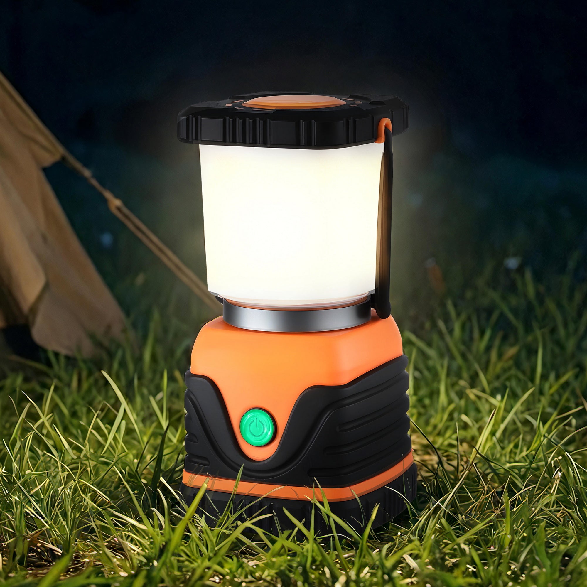 Weisshorn 2-Pack LED Camping Lanterns, 1000LM Super Bright Waterproof Portable Emergency Tent Lights