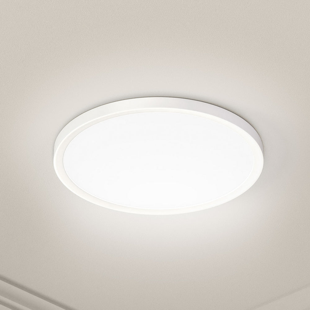 Ultra-THIN 5CM LED Ceiling Light 31W, 3 Colors, Metal & Acrylic - Leier