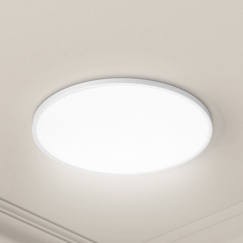 Ultra-Thin LED Ceiling Light 46W, Tri-Color, Metal/Acrylic - Leier