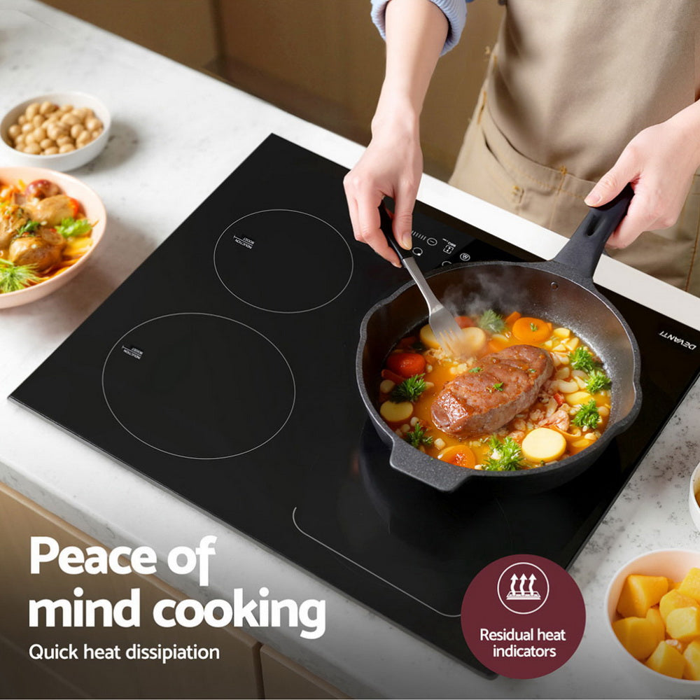 Devanti 4-Zone Induction Cooktop 60cm Electric