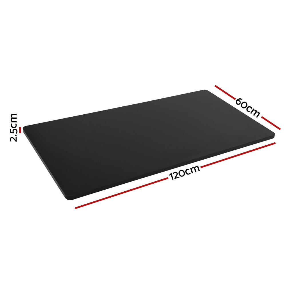 Artiss 120CM Desk Top Black Matt Finish