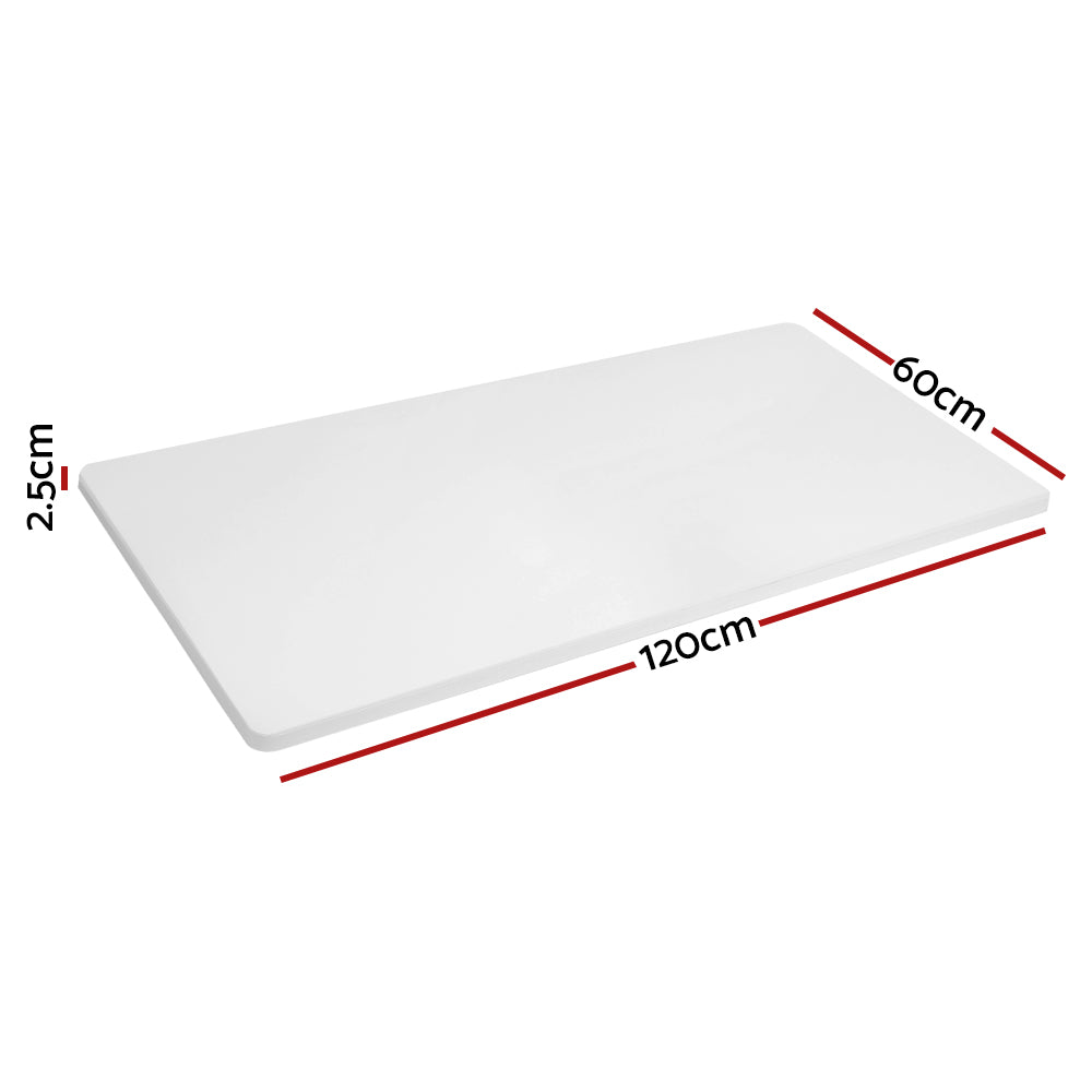 Artiss 120CM Desk Top White Matt Finish