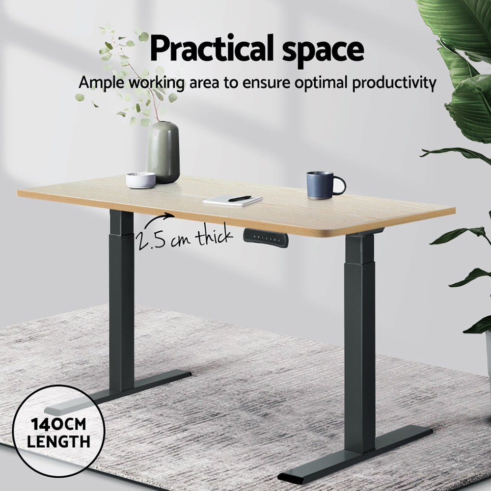 Artiss 140cm Desk Top White Oak