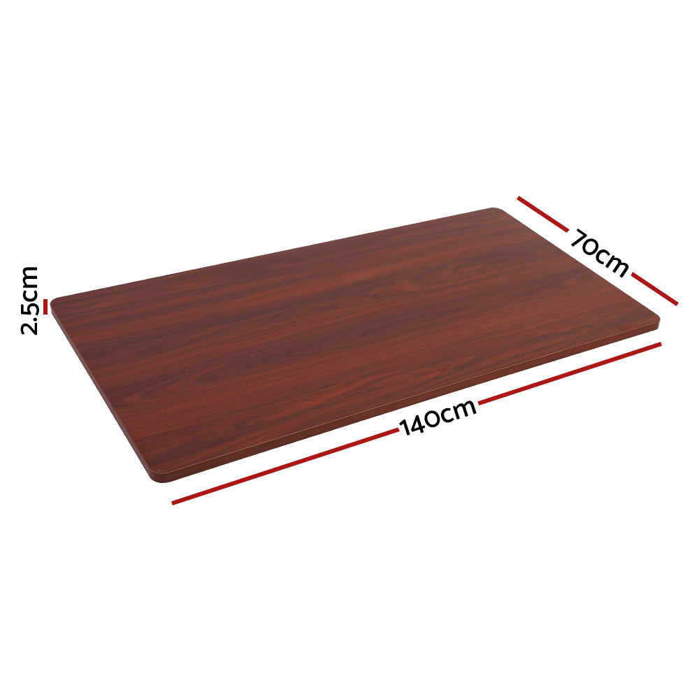 Walnut 140cm Desk Top for Artiss Motorised Frame
